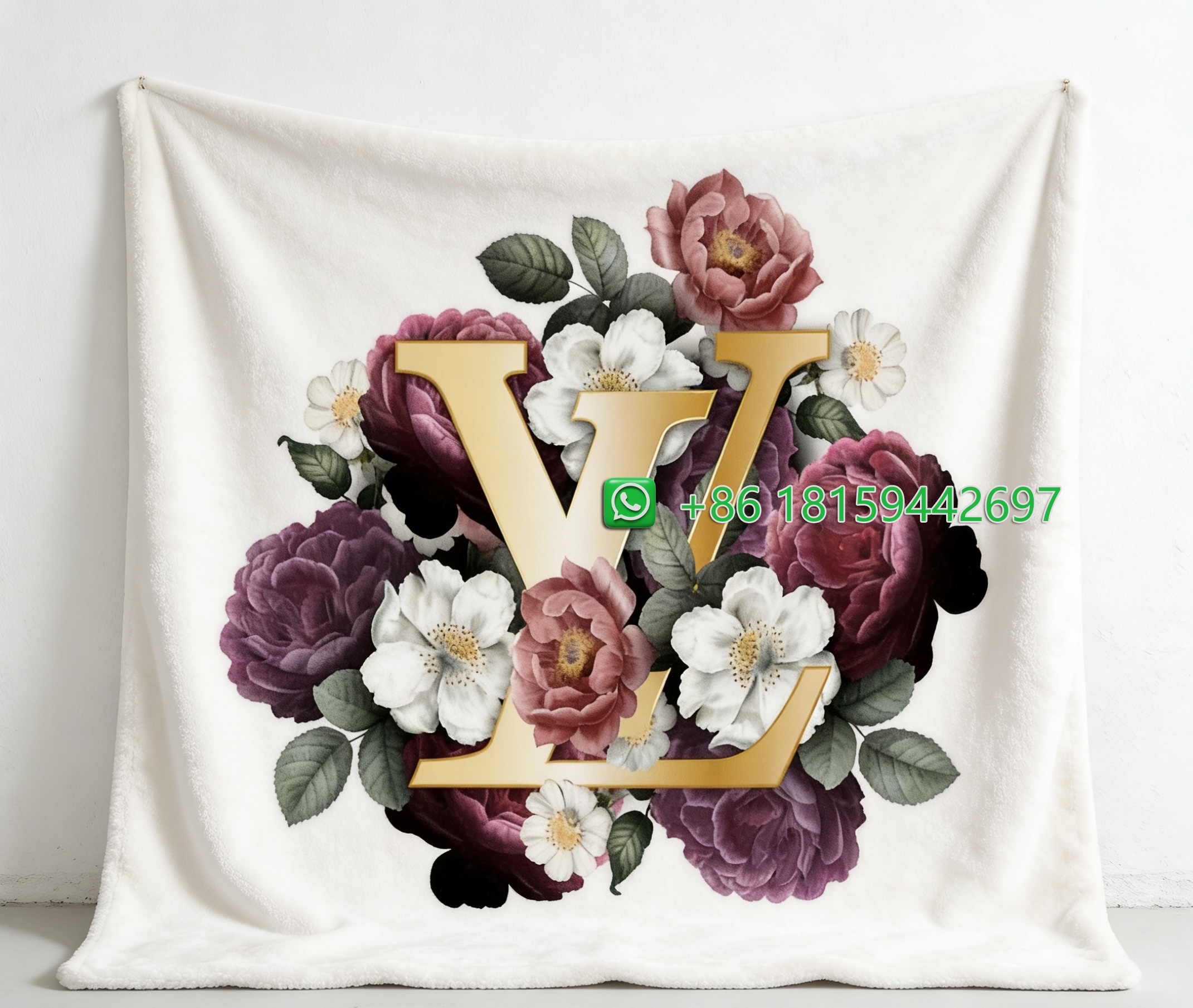 Louis Vuitton Throw Blankets